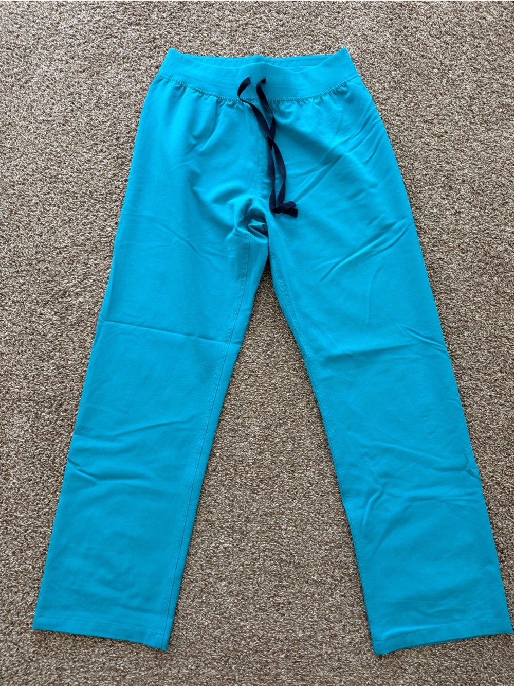 Figs Turquoise Scrub Pants